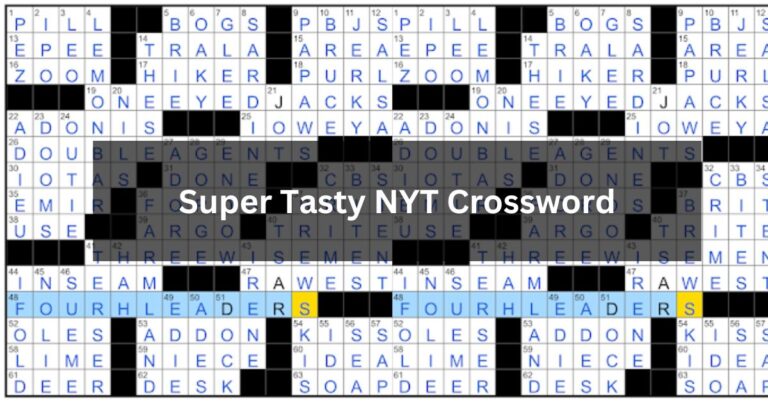 Super Tasty NYT Crossword: The Ultimate Guide