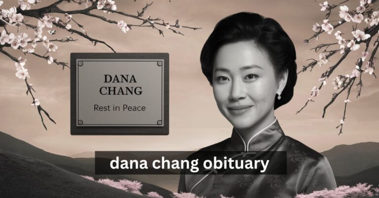 dana chang obituary – A Tribute to a Life Filled with Love and Promise