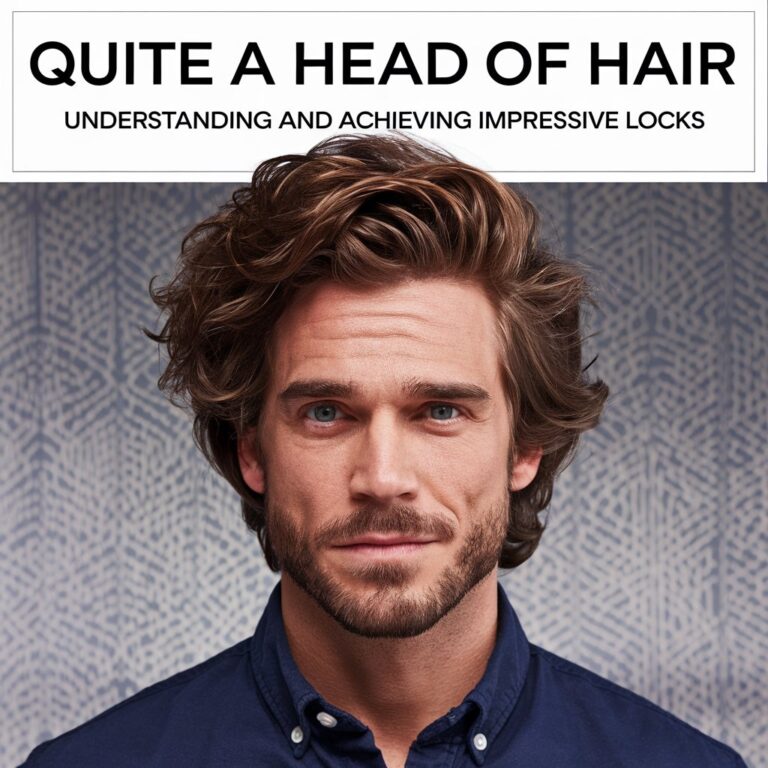 Quite a Head of Hair – A Comprehensive Guide to Understanding, Maintaining, and Celebrating Great Hair