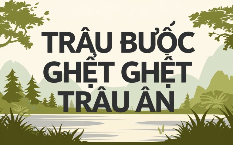 Trau Buoc Ghet Trau An Pronunciation – Meaning and Cultural Significance Explained