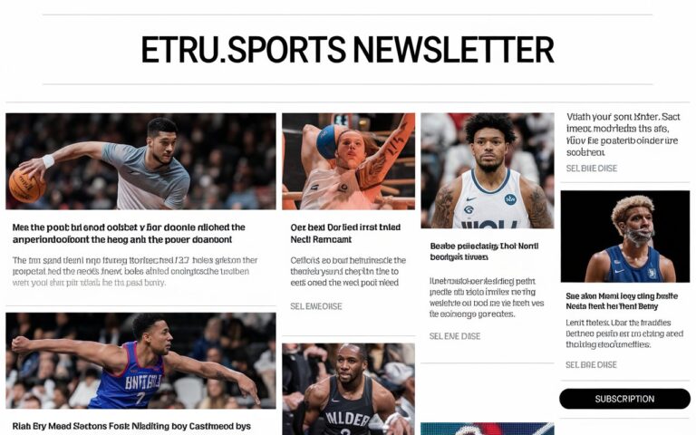 eTrueSports Newsletter – Your Ultimate Guide to Sports, eSports, and Gaming Updates